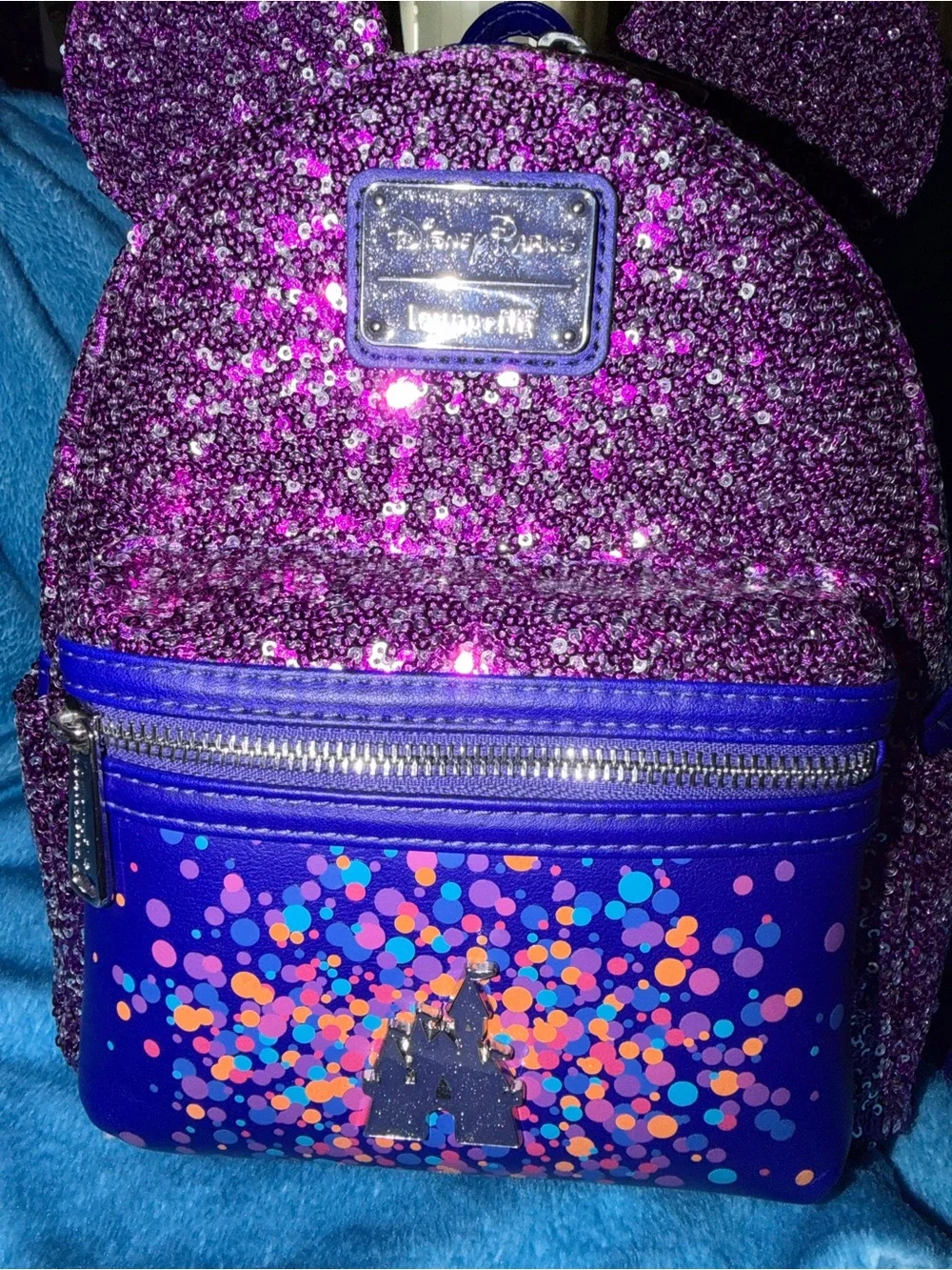 Loungefly Disney Parks Paris anniversary bag